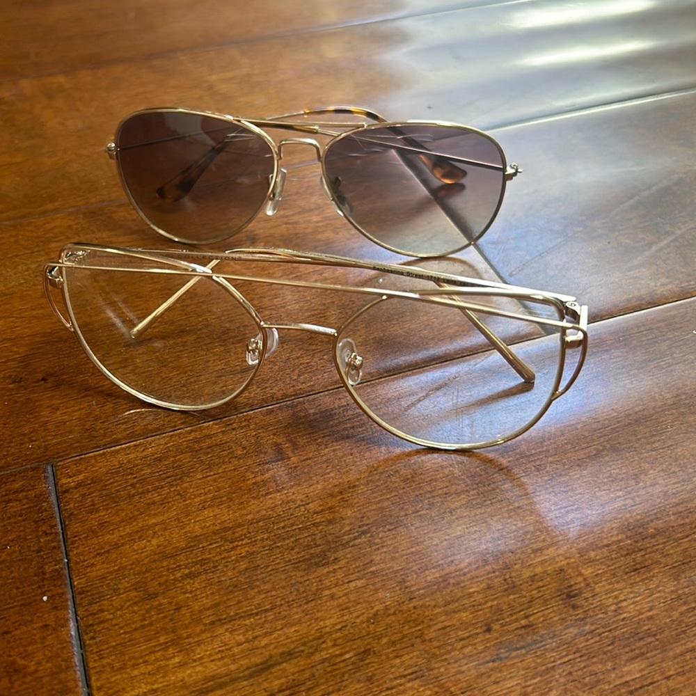 Bundle: Women’s Aviator & Clear Fashion Glasses